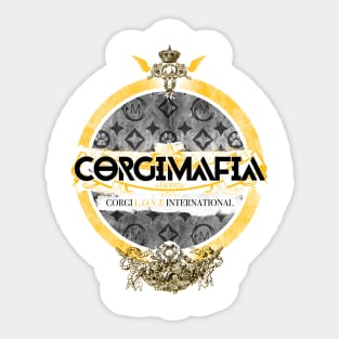 Corgi Mafia L.O.V.E. International Brand Sticker